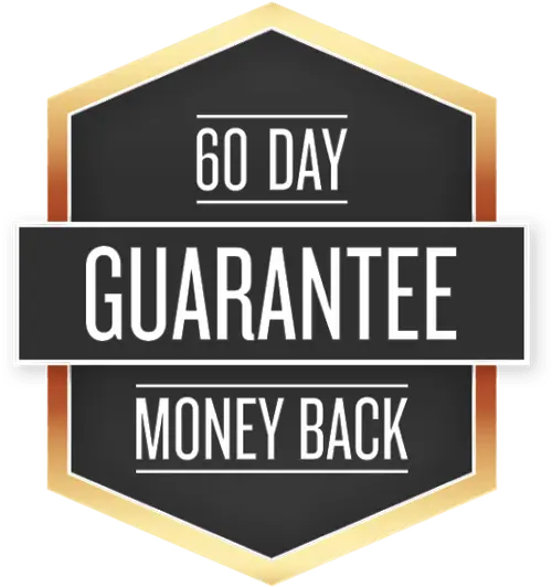 60 days money back guarantee